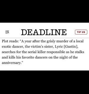 Gigi Gustin Instagram - Thank you @deadline !

Vroom vroom let’s go! 🏎️💨

👠🔥