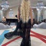 Gigi Hadid Instagram - Thank you Anna @voguemagazine for another lovely night at the @metmuseum 🖤 and of course so much gratitude to the whole @givenchy team @matthewmwilliams for your time, talent, and creation! I loved celebrating Karl through finding him in each look around the room… it was a sweetest night:)