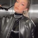 Gigi Hadid Instagram - @Maybelline Falsies Surreal Mascara is the new fave in the makeup chair ! 🖤