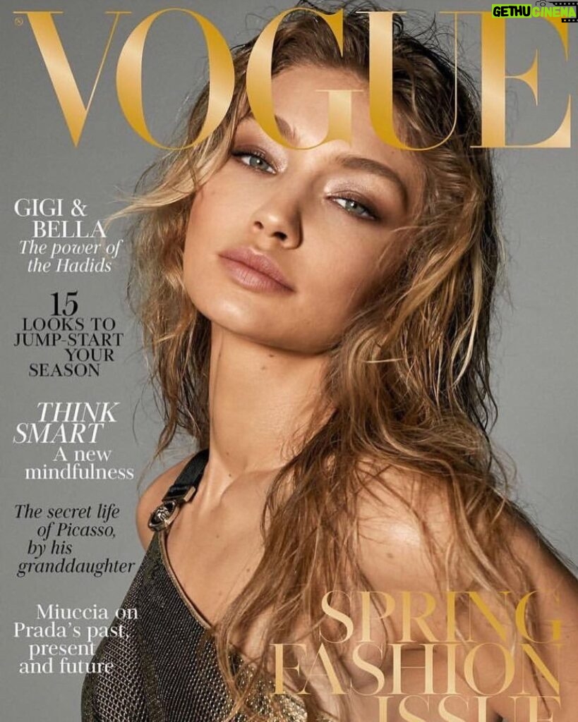 Gigi Hadid Instagram - With so much love, Welcoming the legendary and wonderful @stevenmeiselofficial to Instagram !!! Forever & ever an honor and joy to be in front of your lens 💛