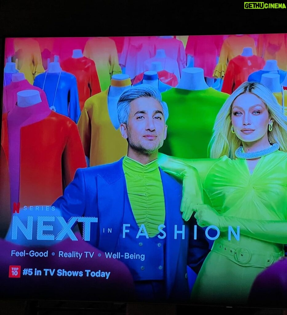Gigi Hadid Instagram - @netflix Top 5 in 24 hrs 🥹 Blown away! We are so grateful for all your support & love for the Season 2 designers! 🪡 What’s your favorite episode ?? (NO SPOILERS PLS) @nextinfashion @tanfrance