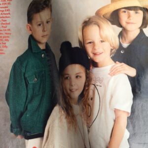 Giles Matthey Instagram - My mum reminded me that I did a modeling job as a 7 year old. That was my only job I think. I turned my back on modeling at aged 7. My head high and my dignity in tact. Hahahahah a short lived career but a career none the less!