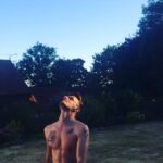 Giles Matthey Instagram - Sure you could go out clubbin or get drunk on a Saturday night, but why not throw blueberries in the air and catch em in ya mouth? @charliesmith30bucks