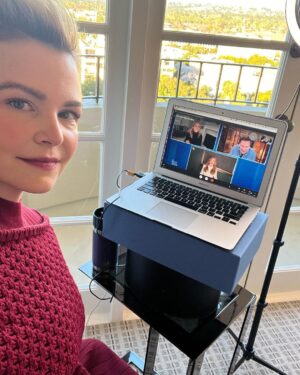 Ginnifer Goodwin Instagram - @livekellyandryan for @pivotingfox