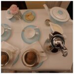 Ginnifer Goodwin Instagram - 💙 @clarefossie 💙 @claridgeshotel 💙 @kristynle Claridge’s
