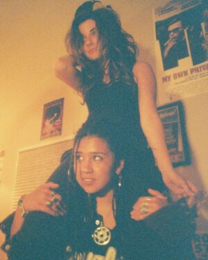 Giorgia Whigham Instagram - Happy BIRTHDAY MG !!!!! My best friend from the day we fell asleep holding hands the first time we truly kicked it- we really havent stopped holding hands since lmfao. Thank you for always being down to get random air bnbs and blowing people off to eat pizza and drink wine in bed while watching euphoria , LOL, or pretty wild. You’re the coolest person I know and 🗣 I fuckin MISS you dawg I can’t want to see you again. ❣️🦄🦋🐙🌸💫🌊🤾‍♀️