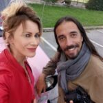 Giorgia Wurth Instagram - Le foto che mi regala @fabriziodeblasio tra un ciak e l'altro Grazie Maestro.