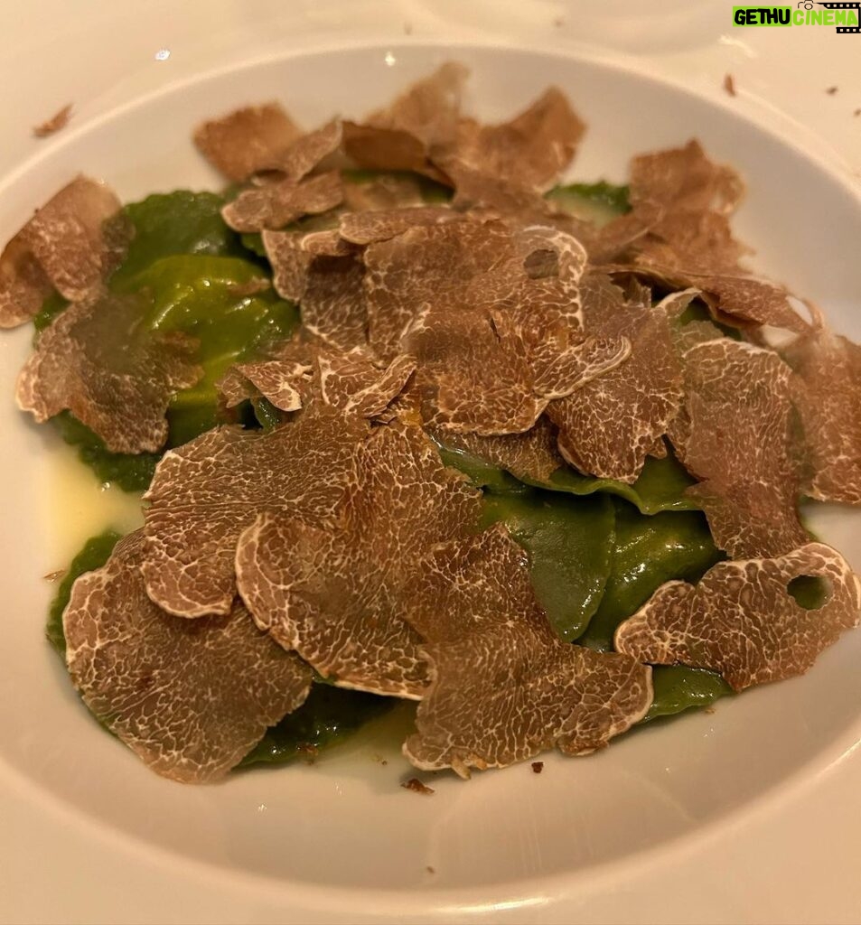 Giulia Mizzoni Instagram - Amo il tartufo e non ero mai stata ad #alba… gli odori, i sapori, i colori di questa terra mi hanno incantata. La passione per il buon cibo, la dedizione al lavoro di @cascinadellerose e i loro vini squisiti. La condivisione di qualche momento tutto per noi con @francescod.stefano (ci voleva dopo oltre un anno 🥰) e la compagnia speciale (a parte il pisolino a cena che ormai è un must 😂) di @giu.lillo.beppe.ciccio e @sami_amico. Tornerò presto. 🍷♥🍇 #alba #piemonte #fierainternazionaledeltartufobiancodalba #vino #barbera #barolo #nebbiolo #tartufo #weekend #love #friends #happy #grateful Alba, Piemonte, Italy