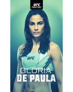 Gloria de Paula Instagram - Hoje é dia de Gloria 🎯🏆 #UFCAustin