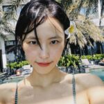 Go Eun-young Instagram - #summer #summervibes #여름 ☀️ 한국이 베트남보다 더 더운게 맞냐구요 🥲 오늘 진짜 더워요 😛😎 . #셀피 #selfie #수영 #모델 #model #연기 #여행 #travel #더워