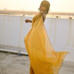 Gopika Ramesh Instagram - 💛 . Saree: @veenavijiclothing 📸: @_shutter__bug