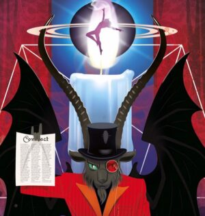 Grant Morrison Instagram - dance with the devil in the pale moonlight…
#thedevil #tarot #magic #art #occult #tarotcards #grantmorrison #rianhughes #substack #xanaduum #ridesout