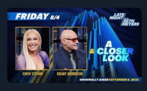 Grant Morrison Instagram - Tonight on @latenightseth #LNSM