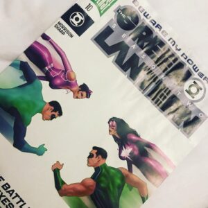 Grant Morrison Instagram - Fish, plankton, sea greens and protein! #box #greenlantern #dc #comics