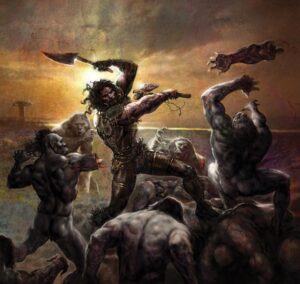 Grant Morrison Instagram - EDEN’S END coming next week at XANADUUM on @substackinc - Incredible art by @liamsharpofficial ‘Blood-soaked and horny’ GamesRadar