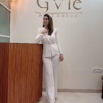 Gungun Uprari Instagram - Entering new year in style & enthusiasm . Wearing @savi__k__ ❤️ . @gvieaesthetic . #newyear2024 #aestheticoutfit #aesheticcenter #entrepreneur #newbuisness #lady #boss #gvieaesthetic