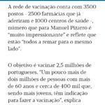 Gustavo Santos Instagram - Sr. "S"INISTRO DA $AÚDE! Ontem, 29 de Setembro, ligaram o gás nas câmaras. São 3500 pontos no país. O discurso deste indivíduo: - "todos a remar para o mesmo lado." - "o objetivo é vacinar 2.5 milhões de portugueses." - "existe uma certa fadiga das pessoas(...)" - "vacinas adaptadas às novas estirpes e isso garante que os portugueses que se vacinarem têm mesmo um elevadíssimo nível de proteção, sobretudo quanto à doença grave." - "usem a rede de vacinação e usem-na sem angústia." É TÃO SINISTRO! Deixem-no a remar sozinho até se perder. Ele, em vez de arruinar um quarto do país, que espete as doses todas na sua testa e naqueles que as administram. A fadiga que existe é real. É um cansaço de morte. De mortes súbitas e problemas crónicos. Vacinas adaptadas 🤣🤣? Mas alguém acredita nisto? E quando chegar a nova variante? Sinistro! Aqueles que não se vacinaram, estão muito mais protegidos quanto à doença grave. Muito mais! ( ☝️ já é sabido no mundo inteiro). Usem a rede de vacinação sem angústia, diz ele; o mesmo é dizer: vão, mesmo que tenham dúvidas ou medo. O gás está ligado. 👉Antes de se submeterem, escutem a vossa INTUIÇÃO.👈 Eu prefiro inalar a Verdade, a Natureza e a Vida! NÃO OBEDEÇAS MAIS!