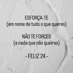 Gustavo Santos Instagram - Simples assim!

Que seja um ano de quereres, desejos e sonhos; de paixões que parecem ser para sempre e amores eternos, que sabem curar-se e  transformar-se; de verdade, em vez de medo; de liberdade e muita responsabilidade; de dignidade própria e para todos; e de compaixão, muita compaixão.

A nossa vida depende muito mais de nós do que aquilo que nos ensinaram e do que vimos nos exemplos que tivemos.

Acredita nisto. Escolhe melhor. E vai sem medo!

Feliz 24!