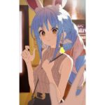 HASU Instagram - 待ち合わせぺこら🐰 ⠀ #usadapekora #兎田ぺこら #hololive #ホロライブ #ペコら #VTuber #pecora #illustrator #illustration #イラスト #painting #Photoshop #artwork #digitalart #digitalpainting #sketch #artist #art #イラストレーション #イラストレーター
