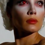 Halsey Instagram - (TW: SFX BLOOD) 🎭 I was perfect… @mskaylafornia x @adamkudeimati 🦢 @eyanatia x @lynalyson_ @aboutfacebeauty