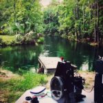 Halyna Hutchins Instagram - One of my favorite places to shoot in Florida! The water has this magical emerald green color. Natural Springs at Seminole Woods Ranch. #location #filmlocation #arrialexamini #lomolenses #onset #onlocation #filminglocation #35mmunderwaterhousing #themadhatter #cinematography #cinematographer #florida #seminolewoodsranch #springs