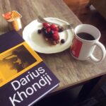 Halyna Hutchins Instagram - My morning off in good company. #dariuskhondji #cinematography #morningcoffee West Hollywood, California