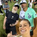 Hannah Stocking Instagram - Had one of my most fun nights of summer so far at the All-Star Celebrity Softball Game ⚾️🫡 and WE WON! LFG Brooklyn! Thank you @mlb for having me! 💃🏻 Dodger Stadium
