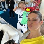 Hannah Stocking Instagram - Had one of my most fun nights of summer so far at the All-Star Celebrity Softball Game ⚾️🫡 and WE WON! LFG Brooklyn! Thank you @mlb for having me! 💃🏻 Dodger Stadium