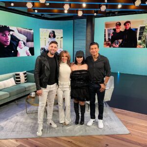 Harry-James Thornton Instagram - Thank you for having us on the show! 🙏🏻 @accesshollywood @mariolopez @kithoover 
Such an honor 
#accesshollywood #eentertainment #Realitytv #billybobthornton #eazye #amazonprime #harryjamesthornton #Ebie #relativelyfamous #relativelyfamousRanchrules #nbcuniversal #talkshow #hbo #celeberty #ranch