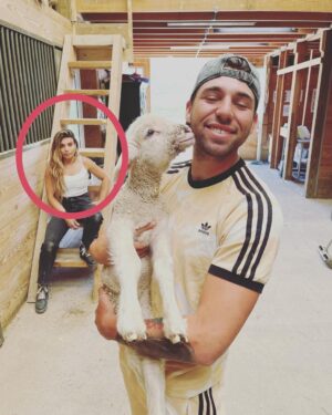 Harry-James Thornton Instagram - Here I am trying to look good with this goat meantime  Han being the worst photo bomb of the year. Thanks @hanagiraldo 👎🏻👎🏻 #eentertainment #hanageraldo #harryjamesthornton #nbc