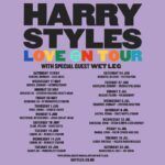 Harry Styles Instagram - Love On Tour. UK & Europe. New dates added. Additional dates added in Chicago, Austin and Brazil. Lima show now to be performed at Estadio Nacional. Asia dates to be announced soon.