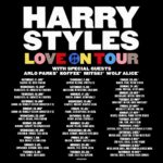 Harry Styles Instagram - LOVE ON TOUR 2022. TICKETS ON SALE NOW.