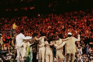 Harry Styles Instagram - Thank you for 42 special nights. It’s been a privilege to play for you the last few months. To the band, the crew, and everyone working on this tour, I thank you from the bottom of my heart. The energy you brought to this one has left me feeling completely overwhelmed with joy. 

To the fans, and everyone who came to see these shows, I thank you. You made them everything they were, and I’ve never felt so genuinely supported. I can’t say it enough, you’re unbelievable. 

This tour felt like the celebration of coming back together. I won’t ever forget it. Thank you all so much for the love, I’ll see you very soon. Treat people with kindness. Goodbye for now. I love you all. H