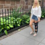 Heléne Yorke Instagram - Turns out you can almost break your leg entirely in half and still have a very good year.