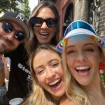 Heléne Yorke Instagram - We drank like we were 22, and are now dead and unable to tell the tale. From what I remember it was fun? What an explosion of joy to spend the day with 2 of our favs 🌈 Scroll for a tearful goodbye. I hope you ALL had a #happypride. Thank you @cubbyholebar for being simply the best 💞 Cubbyhole bar NYC