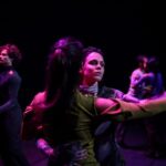 Helena Caldeira Instagram - Amanhã há baile no Cine Teatro em Elvas, às 21.30h HOMO SACER @bestiario_________ Encenação, dramaturgia e texto | Maria Gil e Teresa V. Vaz Criação e interpretação | Afonso Viriato, Helena Caldeira, Kali Musa, Miguel Ponte, Teresa Manjua, Vasco Lello Curadoria teórica e apoio dramatúrgico | Ana Rita Alves Música original | Nuno Preto e Samuel Martins Coelho Sonoplastia | Maria Gil e Teresa V. Vaz Desenho de luz e operação técnica | Manuel Abrantes Espaço cénico | Daniela Cardante Figurinos | Isabel Brissos Direção de produção | Bestiário Apoio à direção de produção | Bruno Esteves Produção executiva | Diana Almeida Vídeo | Rafael Fonseca Fotografia e teaser | Bruno Simão Assessoria de comunicação | Helena Marteleira