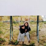 Helena Caldeira Instagram - Making me this grumpy face for the last 22 years. I love her still. Happy birthday sis 🤍@_margaridacaldeira_