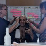 Henry Cavill Instagram - No bald cap this year. Just pounds of 2 types of medical tape and some glue.... Removal is a joy. Jacqui and Ailbhe here, though, have the deft touch of angels. Jacqui more so an Angel of Vengeance, but that's all part of her charm. Oh and for those who may be worrying. All of us are Covid cleared and bubbled 👍🏻. We get tested twice a week up here in Kaer Morhen! #Witcher2 #CasuallyOpenRobe #CowboyBeard @RathoreJacqui @AilbheLemass