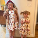 Hilary Duff Instagram - These beautiful little hearts …bursting and wild. Happy Valentine’s Day from the Bair girlies