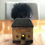 Honoka Yahagi Instagram - 我が家の「明かりの家」🏠 作品展をやられていて、行ってきたみたいです☺️ 我が家の癒しが増えました✨ #おしゃ家ソムリエおしゃ子