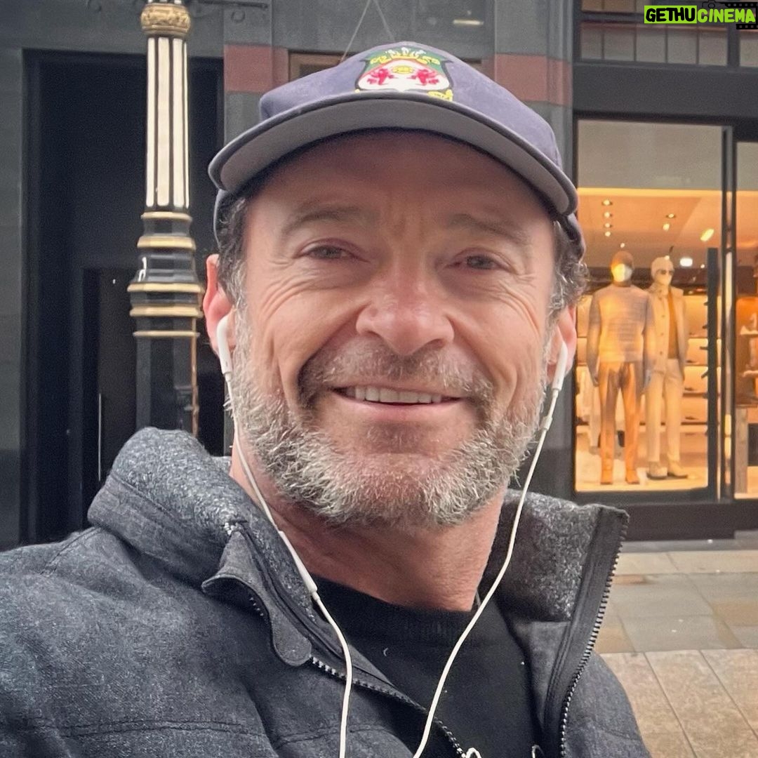 Hugh Jackman Instagram – Good Morning London. 