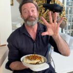 Hugh Jackman Instagram - Met Gala pre-game. #becomingwolverineagain #meal5of6
