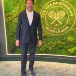 Hugh Jackman Instagram - Beyond excited to be at @wimbledon to support @djokernole!!! Let’s goooooo! 🐺