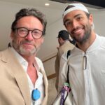 Hugh Jackman Instagram - Super Saturday at @wimbledon!!! Thank you @stansmithonline and your entire team for having us.