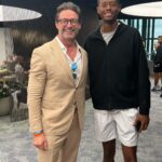 Hugh Jackman Instagram - Super Saturday at @wimbledon!!! Thank you @stansmithonline and your entire team for having us.