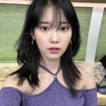 IU Instagram – 가나다라 😈😈😈💜😈