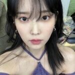 IU Instagram – 가나다라 😈😈😈💜😈