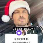 Ian Somerhalder Instagram - My IG SUBSCRIPTION is up, running and in full effect. First little photo dump done… Gonna start dumping from the archives. My life in pictures! CLICK SUBSCRIBE ON MY PROFILE HAPPY HOLIDAYS!