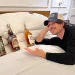 Ian Somerhalder Instagram - The boys are here! I was dreaming about the day we would bring @brothersbondbourbon to Scottish soil. A magical whisky making land 🥃