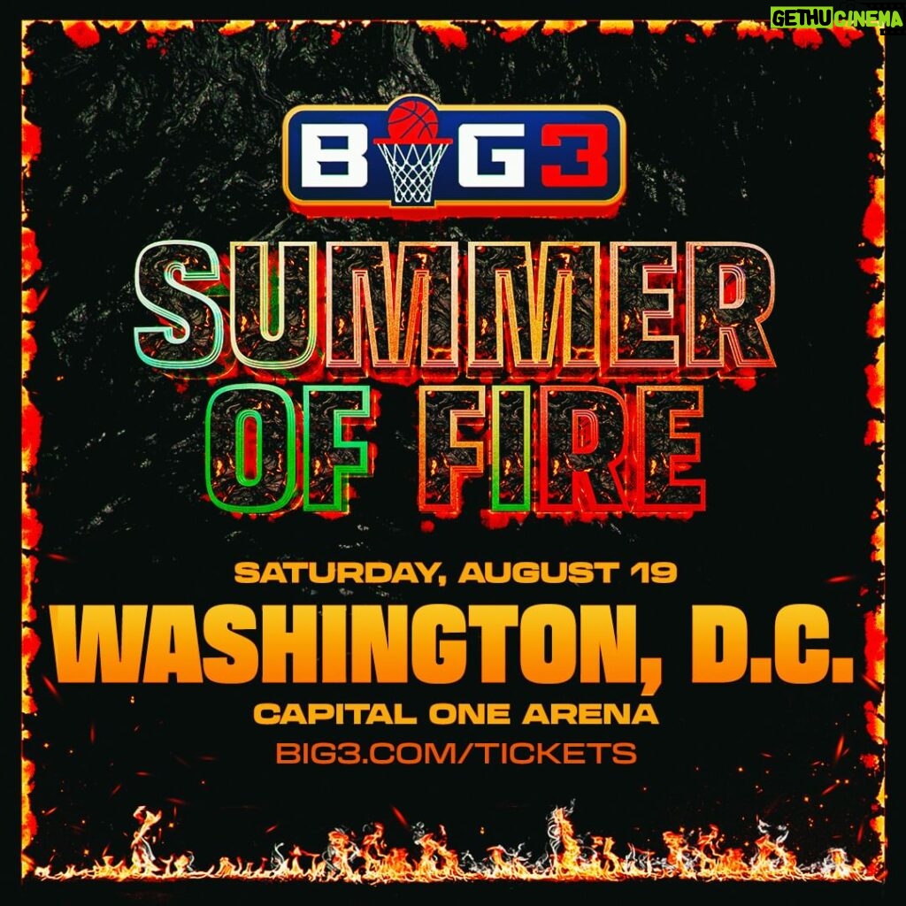 Ice Cube Instagram - @thebig3 playoffs are hitting DC this Saturday. Pull up—big3.com/tickets, or tune in on @cbstv or stream on big3.com at 1 pm ET (all links in bio).